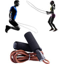 Corda de Pular de Couro para Mulheres e Homens Pular Cordas Ajustável Comprimento Treinamento de Velocidade Exercício Aeróbico Fitness