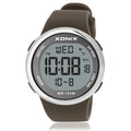 Relógio Masculino XONIX Sports Classics LED Digital para Mergulho e Natação, Espelho de Acrílico, À Prova d'Água, NY