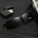 Óculos de Sol Fotocrômicos Masculinos Polarizados para Dirigir Óculos Camaleão Masculinos que Mudam de Cor Óculos de Sol Visão Diurna e Noturna para Motoristas