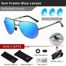 CLLOIO Folding Photochromic Sunglasses Men Women Polarized Driving Sun Glasses Chameleon Anti-glare Sport Oculos de sol