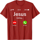Jesus Está Chamando - Camiseta Cristã