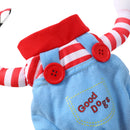 Roupas para Cachorros Pequenos e Médios Gatos Natal Engraçado Cachorrinho Fantasiado Cosplay Fantasias Chihuahua Yorkshire Pug Roupas para Pets