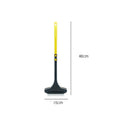 Escova de Limpeza para Tela de Janela, Dupla Face, Rede de Vidro para Cortina, Limpador de Pano, Remoção de Poeira com Mop, Cabo Longo Retrátil, Limpeza