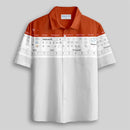 Camiseta Havaiana de Planilha do Excel Engraçada com Estampa 3D, Estilo Lazer de Férias, Camisa Solta com Botões, Roupas Criativas para Trabalho Y2k