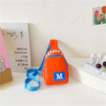 Bolsa Infantil Transversal para Menino, Bolsa de Ombro Elegante, Bolsa Diagonal para Menina, Bolsas de Viagem, Bolsa Casual Leve com Desenho Animado, Durável