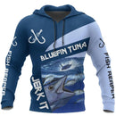 Moletom Masculino com Estampa de Padrão de Pesca de Atum Impresso em 3D Harajuku Estilo Rua Unissex Casual Pulôver Jaqueta de Outono Essencial Roupas Esportivas