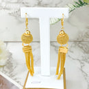 Conjunto de Joias Exquisitas para Uso Diário para Mulheres Colar Brincos Pulseira Joias Banhadas a Ouro de Dubai para Banquete Festa Presente de Casamento