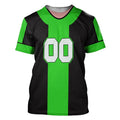 Camisetas Estampadas 3D de Desenho Animado Ben10 Anime para Homens e Mulheres, Casual, Cosplay, Streetwear, Camiseta Oversized de Manga Curta, Camisetas Masculinas, Tops de Roupa