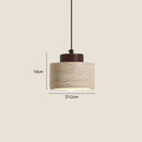 Iluminação de cabeceira de quarto wabi-sabi de designer moderno japonês, bar B&B, lustre de pedra amarela em caverna, lâmpada pendente de fio na cabeceira