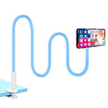 Suporte para Celular, Suporte de Mesa Flexível para Cama com Braço Longo Ajustável de 360 Graus e Clipe, Suporte para Telefone