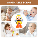 Brinquedo Musical Interativo Baby Bee Brinquedo Sensorial Divertido Brinquedo Educativo de Desenho Animado Presente para Crianças Elétrico com Luzes e Dança Robo