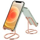 Suporte para Celular para Mesa, Porta-Cartões de Visita, Suporte de Celular de Metal Fofo, Base de Arame de Metal para Celular e Tablet