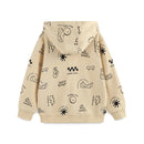 Moletom com Capuz Masculino para Outono e Inverno, Confortável para a Pele e Durável, Ideal para Brincadeiras em Casa e ao Ar Livre