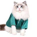 Roupas de Pet na Moda Camisa de Verão para Gato Usar Seda Brilhante Respirável Fina Não Gruda Pelo Roupas Tradicionais Chinesas Vestidos para Gato