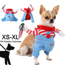 Roupas para Cachorros Pequenos e Médios Gatos Natal Engraçado Cachorrinho Fantasiado Cosplay Fantasias Chihuahua Yorkshire Pug Roupas para Pets
