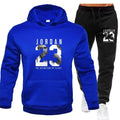 O moletom com capuz é um conjunto masculino para a Primavera de 2025 e um conjunto feminino para roupas esportivas femininas, com capuz e calças de moletom.