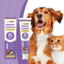 Pasta de Dente Probiótica para Pets: Elimina a Placa, Refresca o Hálito, Limpeza Suave dos Dentes e Cuidados Orais, Compartilhada por Todos os Pets da Casa