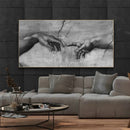 A Criação de Adão por Michelangelo - Quadros em Tela, Pôsteres e Impressões de Arte Famosa para Decoração de Sala