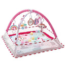 Tapete de Atividades Baby Enlightenment para Engatinhar, Cobertor Educativo, Brinquedo de Ginásio, Tapete Multifuncional com Cercadinho, Brinquedo para Exercícios e Fitness