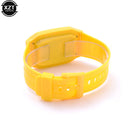Relógio Calculadora Eletrônica Infantil Micro Calculadora Relógio de Silicone com Data e Multifuncional Relógio Mini Calculadora Portátil