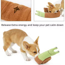 Brinquedos para Animais em Forma de Caracol para Cães e Gatos Tapetes de Farejamento Divertidos para Treinamento e Esconder Cheiros - Brincadeira Interativa para Gatos e Cães