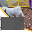 Cercas Retráteis Barreiras Design em Tela Design Superior Escadas Portão Fácil de Instalar Cerca de Segurança para Cachorros Sem Perfuração Suprimentos para Animais de Estimação