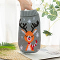 Roupas para Pets para Cães Pequenos e Médios Suéter de Natal de Tricô para Cachorro Suéter de Inverno Quente para Gato Casaco Corgi Teddy Suprimentos de Ano Novo para Pets
