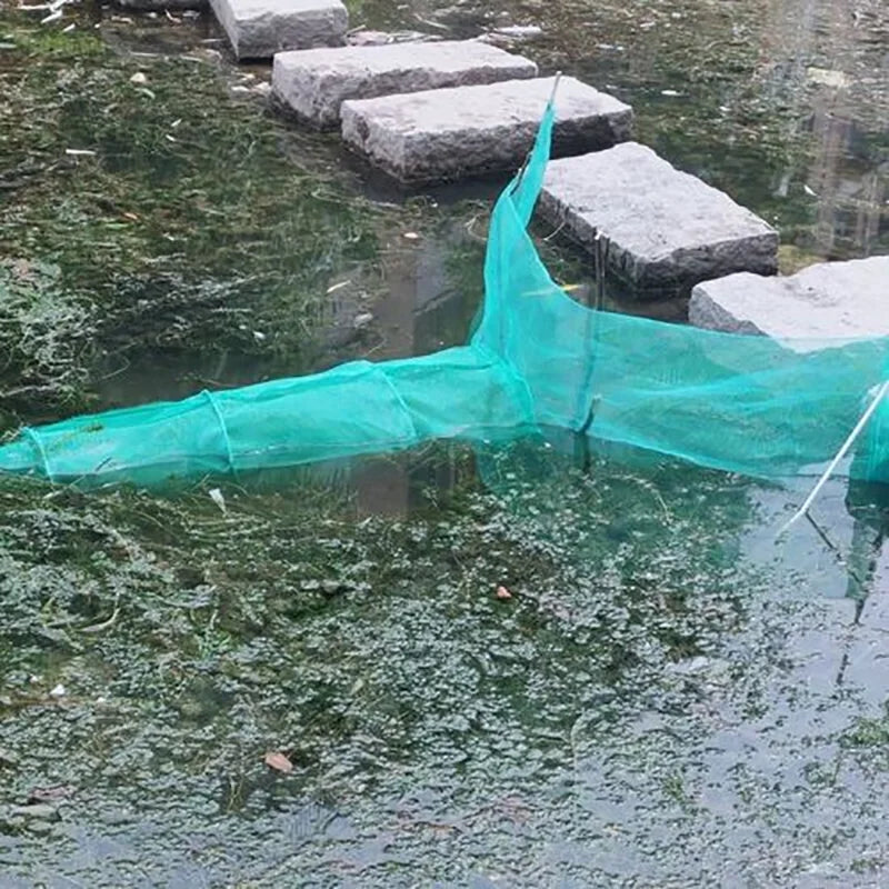 Armadilha para Caranguejo Armadilha para Camarão Rede para Camarão Armadilha para Peixe Armadilha para Lagosta Armadilha para Lambari Rede Portátil Dobrável para Caranguejo com Flutuador e Corrente Resistente