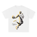 Camisetas de Verão Streetwear Basquete Kobe Bryant Gráficos Impressos Soltas e Largas Camisetas Femininas e Masculinas Tops Camiseta Unissex