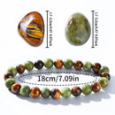 Pulseira de Cura de Prosperidade e Abundância - Pulseira de relaxamento, aumento do sucesso, força pessoal e saúde