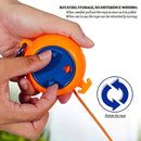 Corda de Varal para Roupas 10M, Varal Externo à Prova de Vento, Antideslizante, Retrátil, Para Secagem de Roupas e Camping