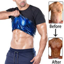 Camiseta Sauna Masculina, Cinta Modeladora de Cintura, Roupa Emagrecimento, Modeladores de Corpo, Corselet, Roupa Íntima, Controle de Barriga, Fitness, Queima de Gordura, Tops
