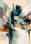 Arte de Parede Abstrata Clássica Pintura a Óleo Fosca em Cores Impressão em Tela HD Pôster Decoração de Casa Sala de Estar Quarto Pintura Decorativa