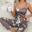 Conjunto de Pijamas Feminino Pijama de Verão Conjunto de Pijamas Feminino Fantasia de Halloween Roupas para Casa Calças para Dormir
