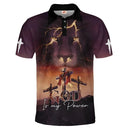 Novas Camisas Polo Masculinas e Femininas com Estampa 3D de Jesus, Camisas Polo de Gola Casual, Botões, Tops Casuais, Camisetas Masculinas Quentes de Verão