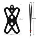 Cordões de Telefone para Usar no Pescoço, Alça de Telefone 2 em 1 com Suporte de Silicone para Telefone e Patch para iPhone e a Maioria dos Celulares