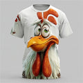 Camisetas Masculinas Animal 3D Camiseta com Estampa 3D Gola O Camiseta de Designer Exagerada Street Casual Top Camiseta Camiseta Masculina Feminina Camisetas Infantis