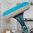 Escova de Limpeza para Tela de Janela, Dupla Face, Rede de Vidro para Cortina, Limpador de Pano, Remoção de Poeira com Mop, Cabo Longo Retrátil, Limpeza