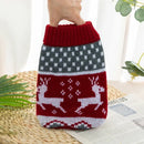 Roupas para Pets para Cães Pequenos e Médios Suéter de Natal de Tricô para Cachorro Suéter de Inverno Quente para Gato Casaco Corgi Teddy Suprimentos de Ano Novo para Pets