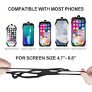 Cordões de Telefone para Usar no Pescoço, Alça de Telefone 2 em 1 com Suporte de Silicone para Telefone e Patch para iPhone e a Maioria dos Celulares