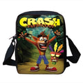 Mochilas Infantis Cartoon Crash Bandicoots Bolsa de Ombro Estojo de Lápis Mochilas Escolares de Grande Capacidade para Meninos e Meninas Melhor Presente