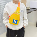 Bolsa Infantil Transversal para Menino, Bolsa de Ombro Elegante, Bolsa Diagonal para Menina, Bolsas de Viagem, Bolsa Casual Leve com Desenho Animado, Durável