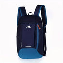 Bolsa Esportiva Masculina, Mochila Feminina, Fechamento com Zíper, Bolsas de Viagem e Lazer Estudantis, Mochilas Portáteis Impermeáveis de Grande Capacidade