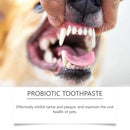 Pasta de Dente Probiótica para Pets: Elimina a Placa, Refresca o Hálito, Limpeza Suave dos Dentes e Cuidados Orais, Compartilhada por Todos os Pets da Casa