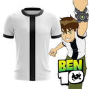 Camisetas Estampadas 3D de Desenho Animado Ben10 Anime para Homens e Mulheres, Casual, Cosplay, Streetwear, Camiseta Oversized de Manga Curta, Camisetas Masculinas, Tops de Roupa