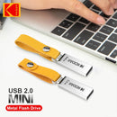Pen Drive KODAK USB 2.0 32GB 64GB 128GB K122 Metal USB Flash Drive Memória Pendrive