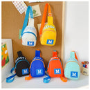 Bolsa Infantil Transversal para Menino, Bolsa de Ombro Elegante, Bolsa Diagonal para Menina, Bolsas de Viagem, Bolsa Casual Leve com Desenho Animado, Durável