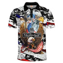Novas Camisas Polo Masculinas e Femininas com Estampa 3D de Jesus, Camisas Polo de Gola Casual, Botões, Tops Casuais, Camisetas Masculinas Quentes de Verão