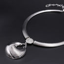Conjunto de Joias Dubai para Mulheres Banho de Prata Colar de Luxo Brincos Pulseira e Anel Conjunto de Joias para Casamento Festa Tendência