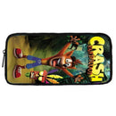 Mochilas Infantis Cartoon Crash Bandicoots Bolsa de Ombro Estojo de Lápis Mochilas Escolares de Grande Capacidade para Meninos e Meninas Melhor Presente
